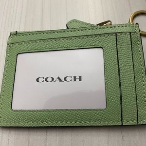 Mini Skinny Id Case In Signature